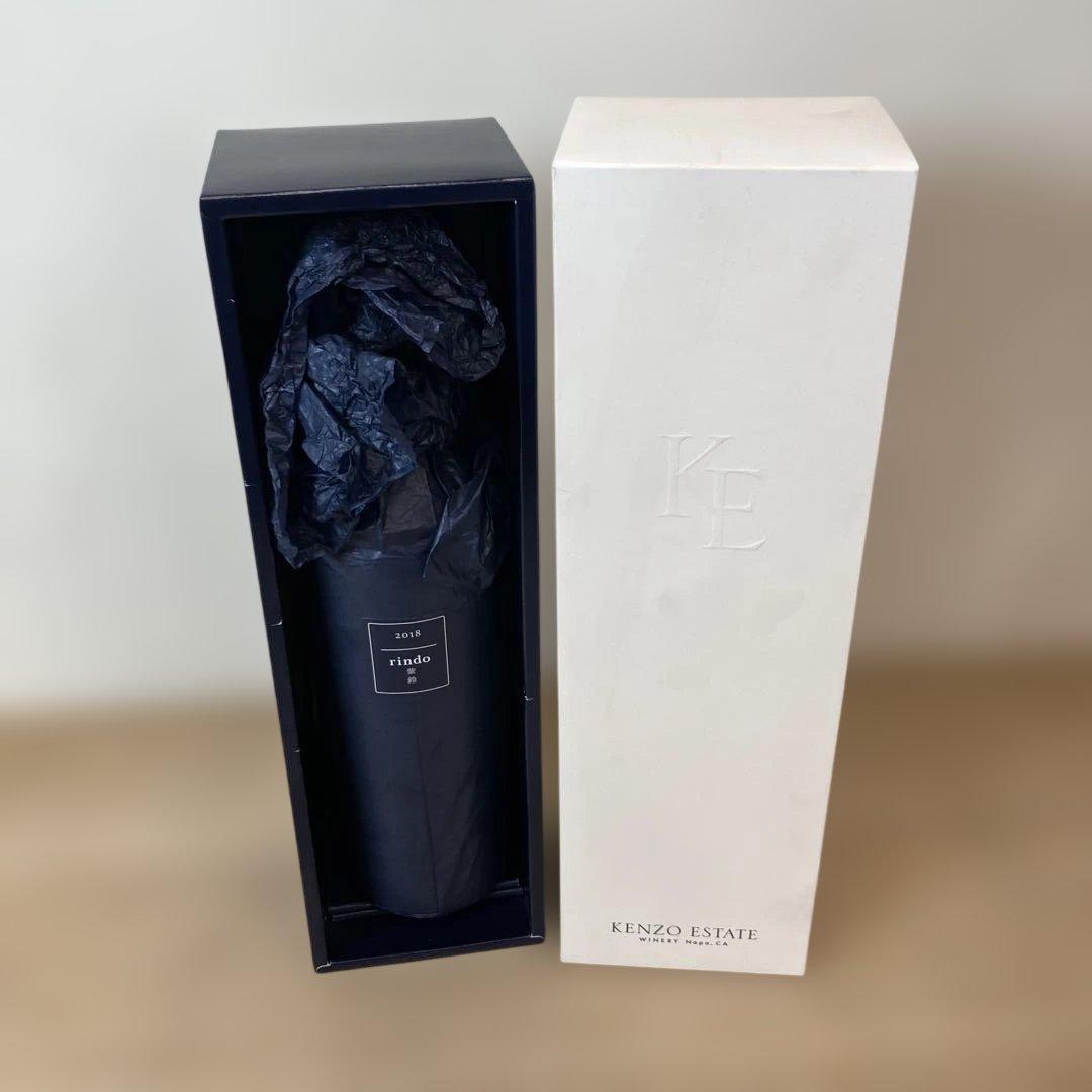 750ml KENZO ESTATE Rindo 2018 ワイン 紫鈴 箱付き