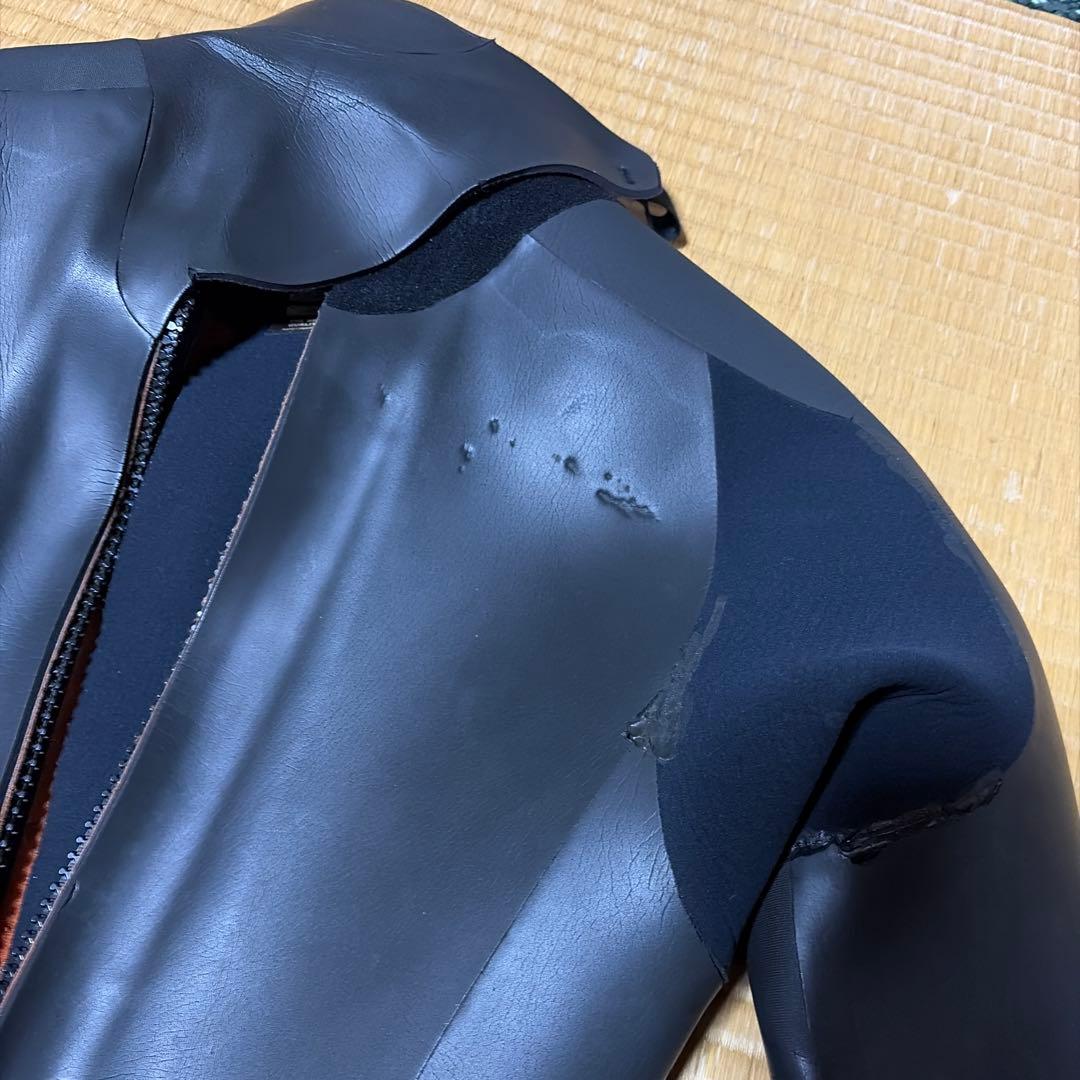 RASH ウェットスーツ フルスーツ　ブラック 5mm/3mm MLサイズ