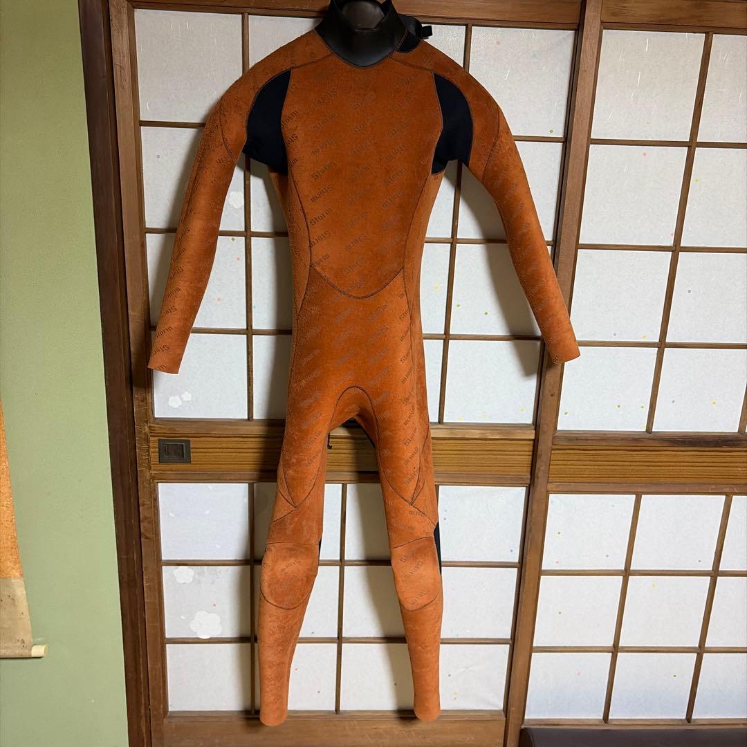 RASH ウェットスーツ フルスーツ　ブラック 5mm/3mm MLサイズ