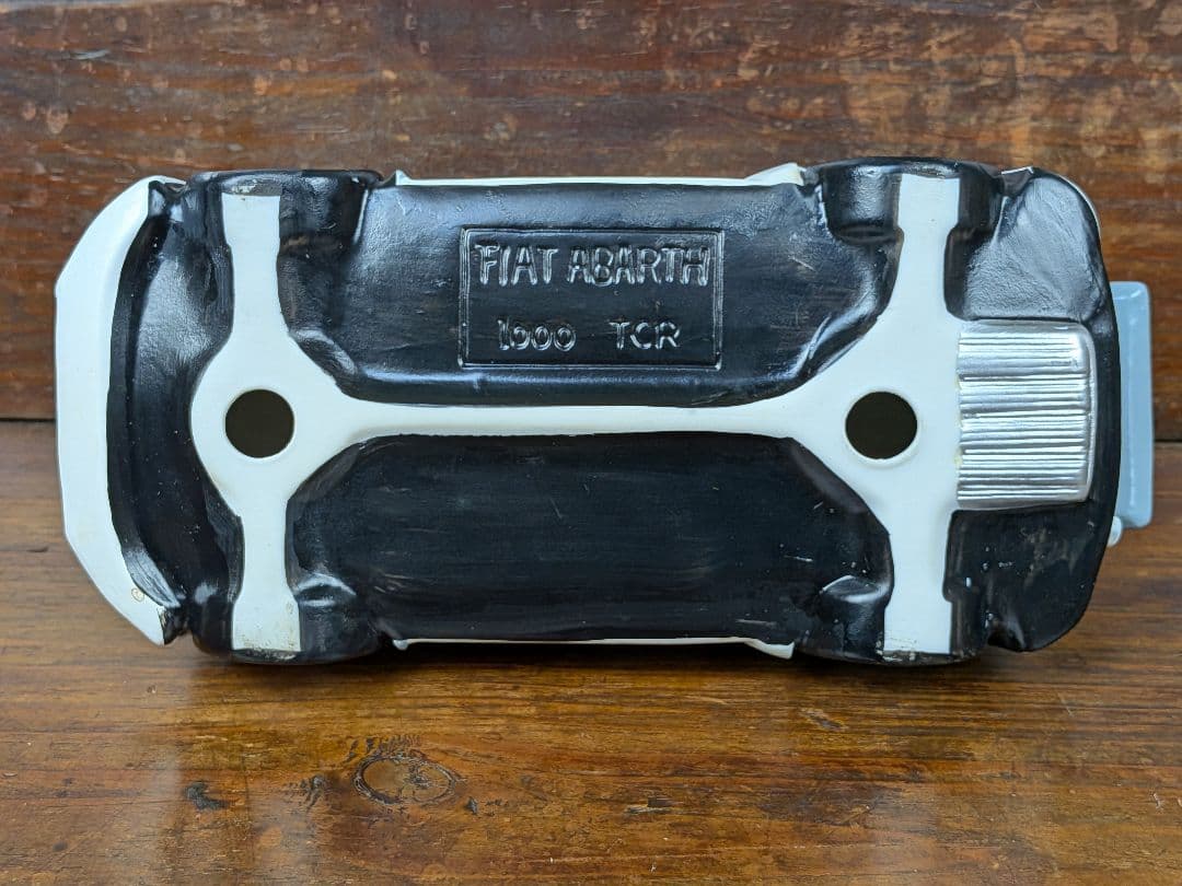 希少★長21cm★陶器製★ FIAT ABARTH 1000 TCR★インテリア