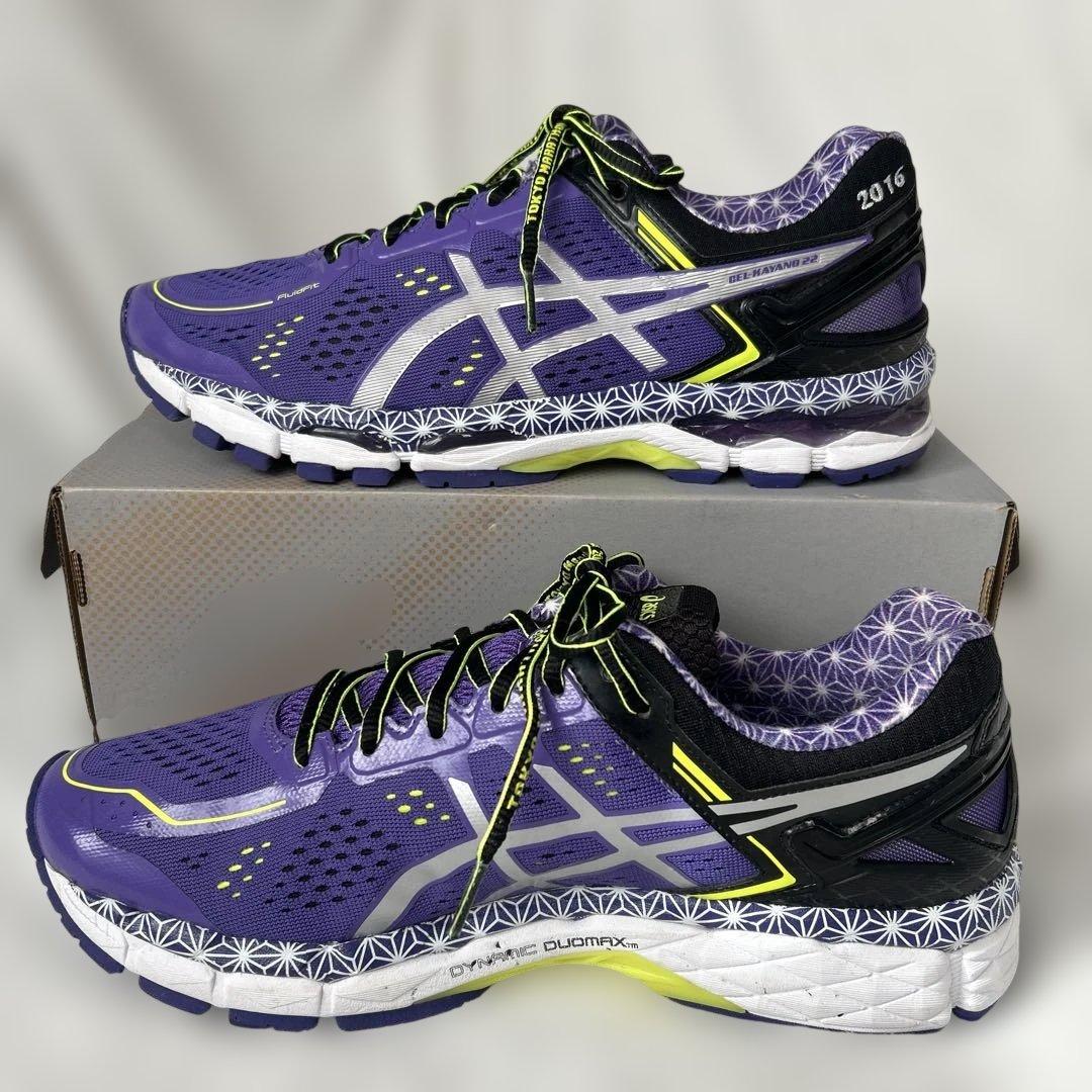 asics 東京マラソン10周年モデル ランニングシューズ27.0cm 紫