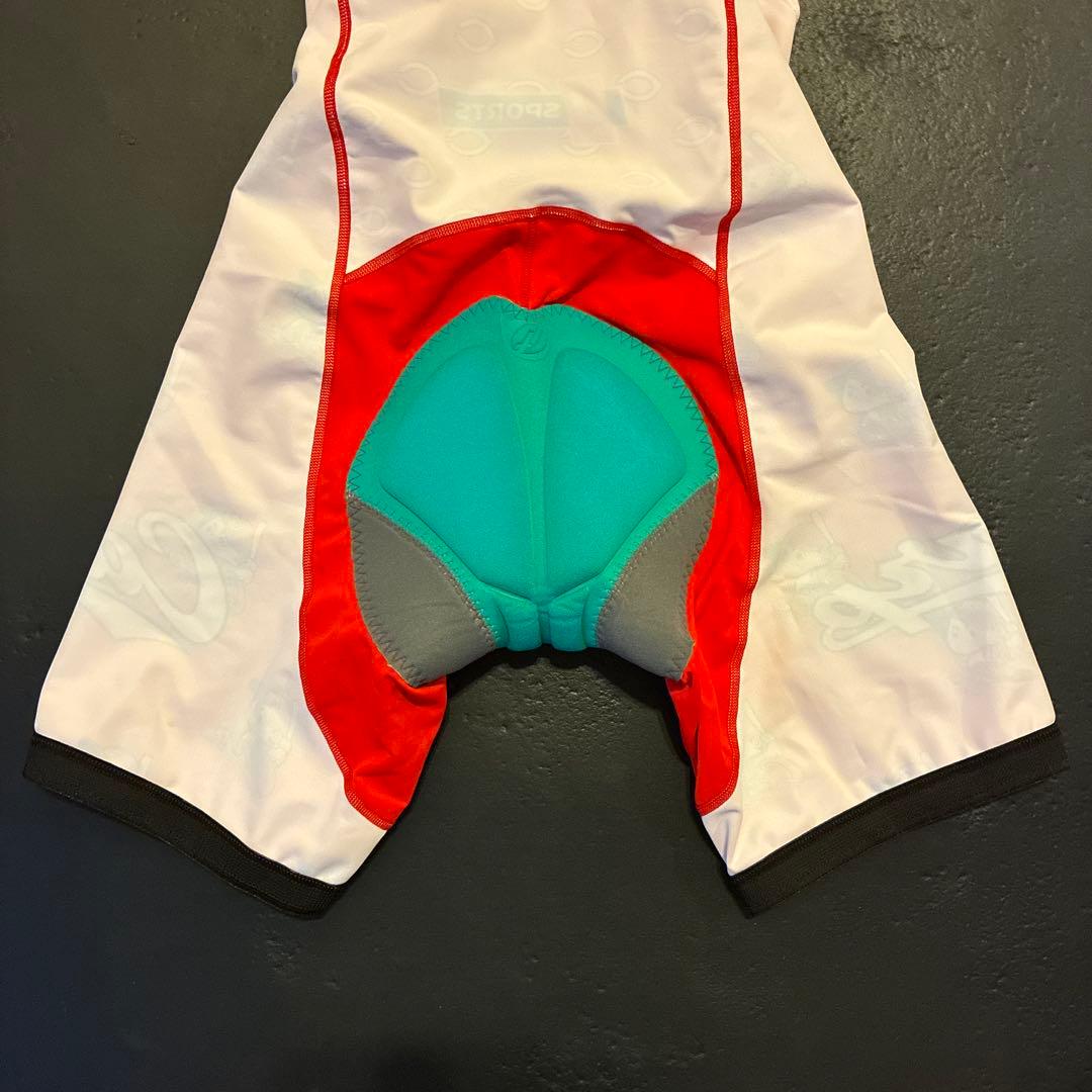 サイクルジャージとレーパンのセット　カープグッズ