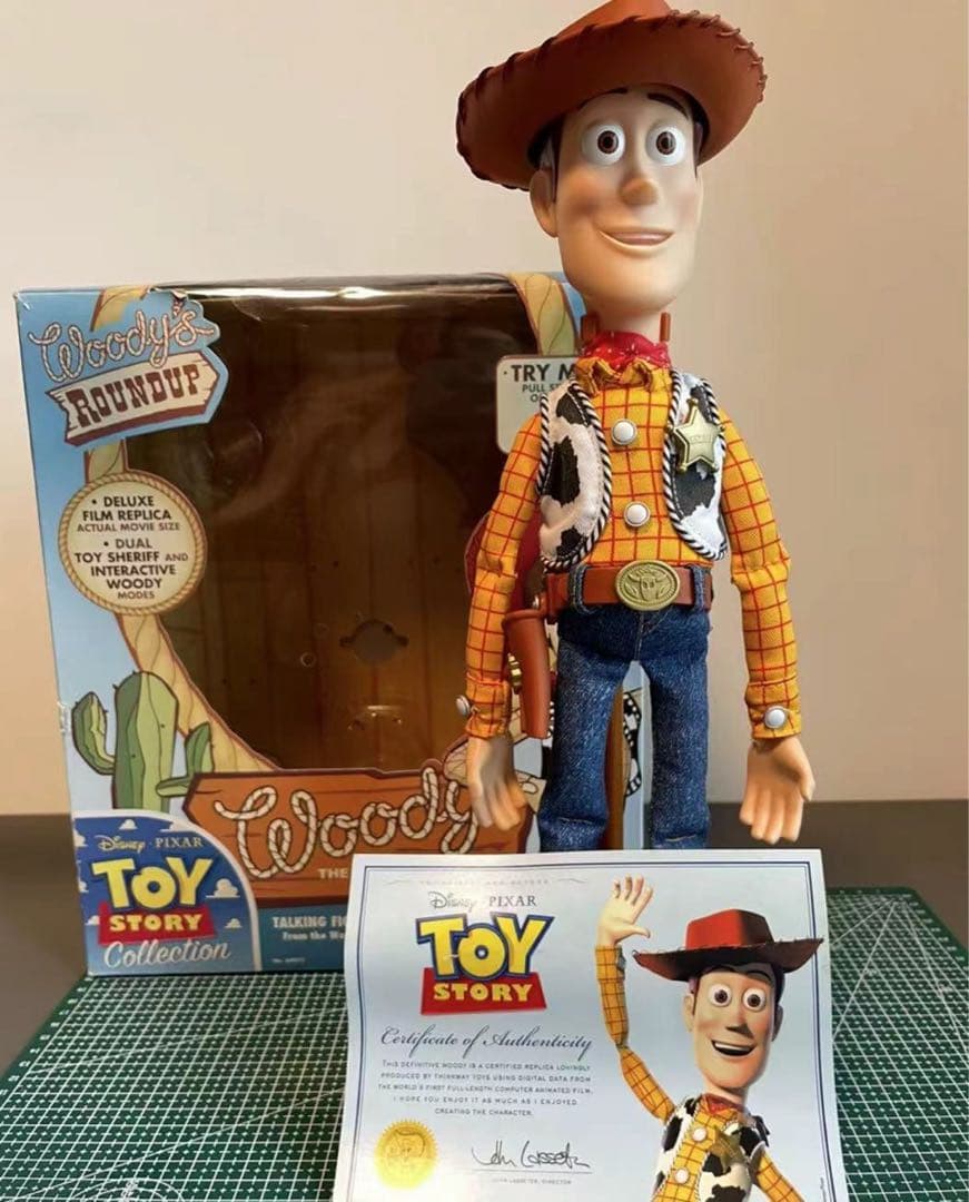 トイストーリー Thinkway ウッディ フィギュア