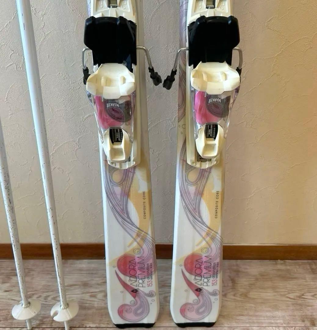 【トルティーヤ】カービングスキーセット　板153㎝　ブーツ25.5㎝