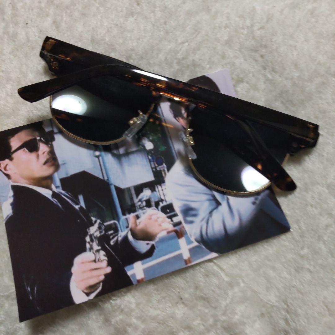 舘ひろし廃盤ゴリラ警視庁鼈甲サングラス