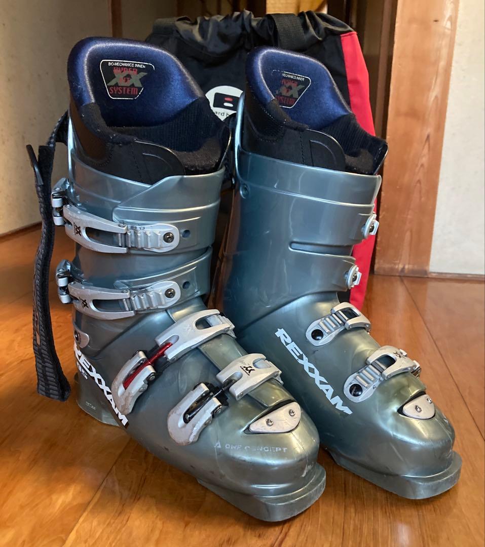 REXXAM スキーブーツ25センチとブーツケース