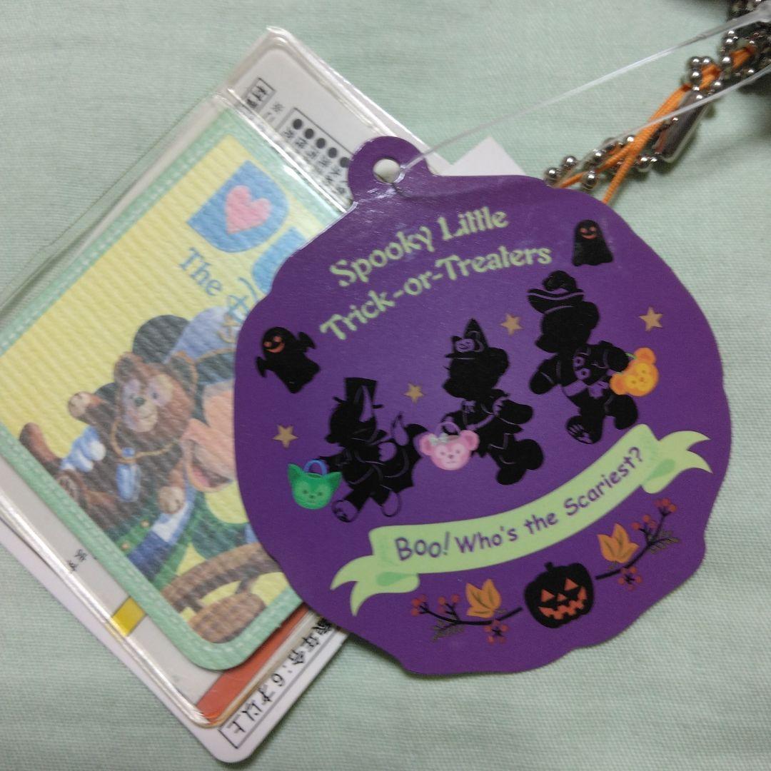 新品・未使用　ダッフィー＆フレンズ　ぬいぐるみバッチ　ハロウィン　ハロウィーン