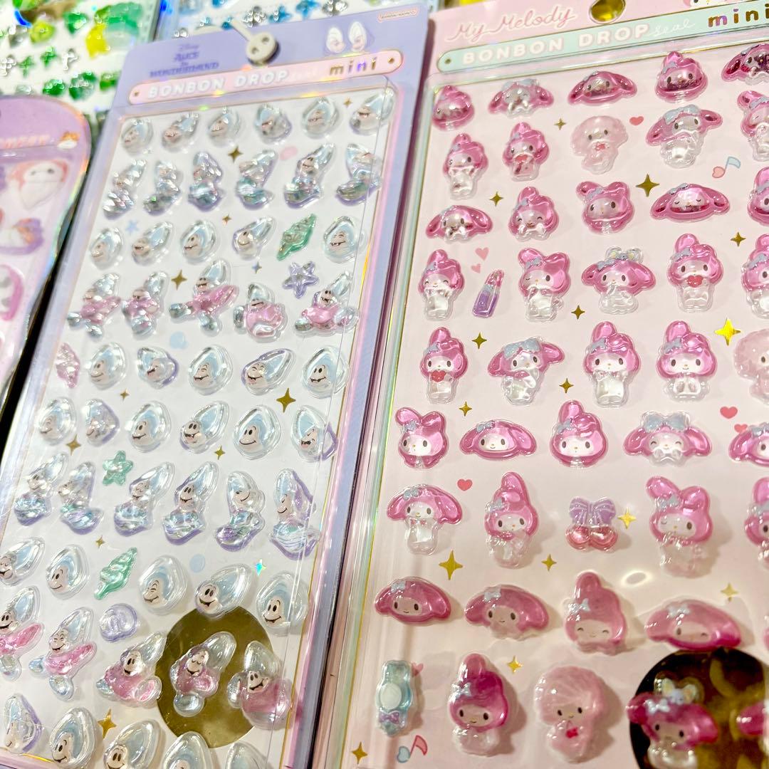 シール　ボンボンドロップシール うるちゅる　うるちゅるプチシール　タイルシール