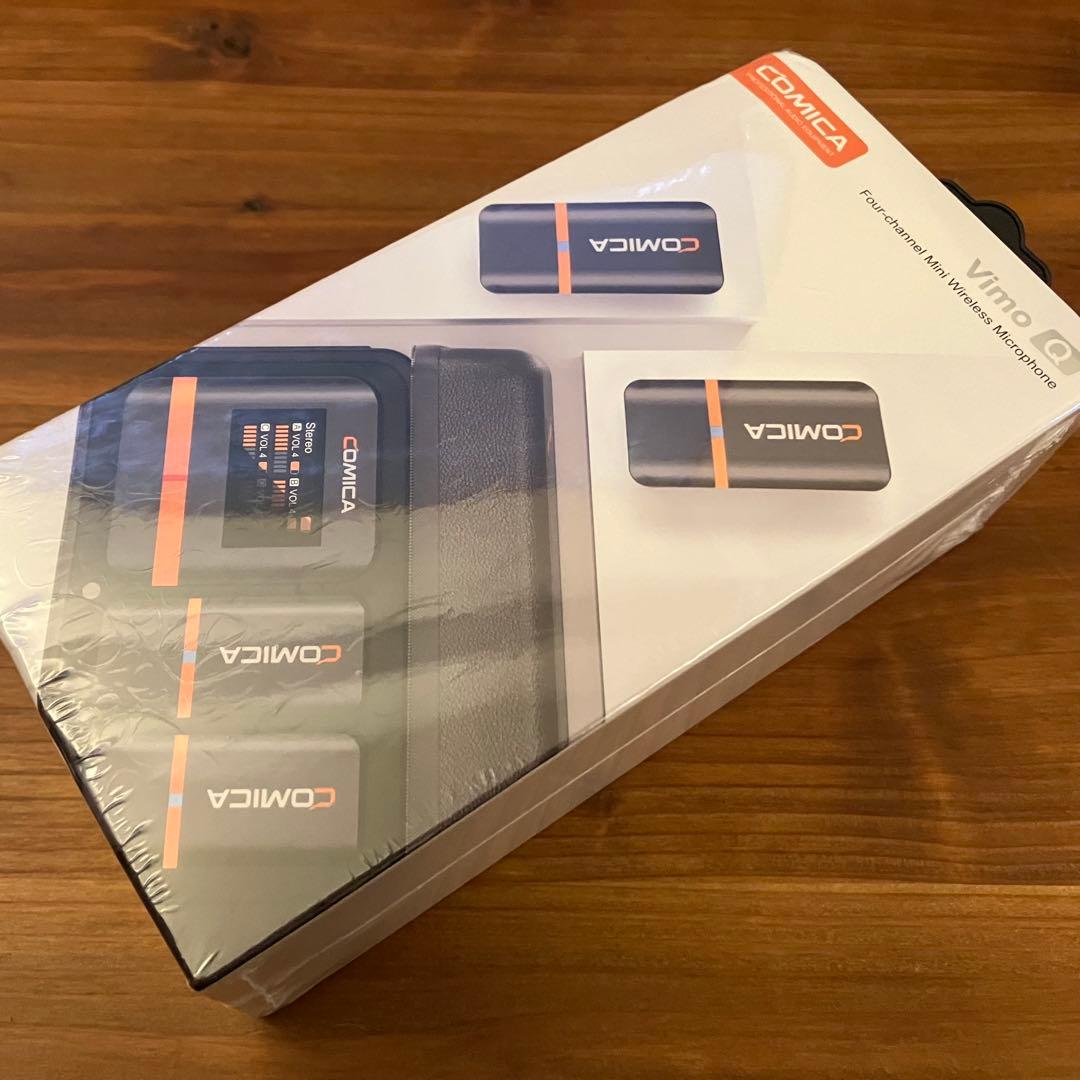 【新品】comica Vimo Q 送信機4台+受信機1台 ワイヤレス⑤