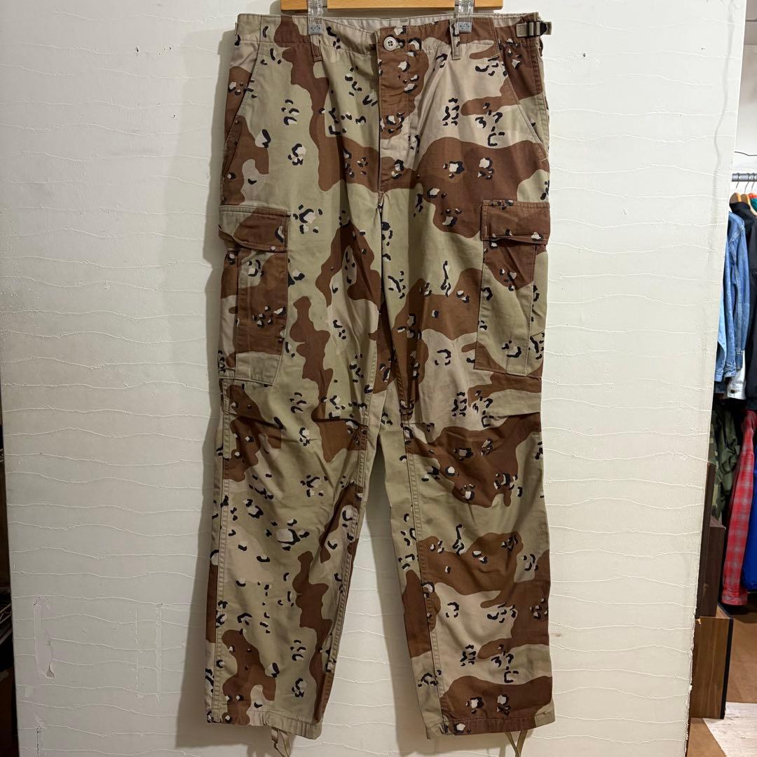 vintage US軍チョコチップデザートカモカーゴパンツ M/R