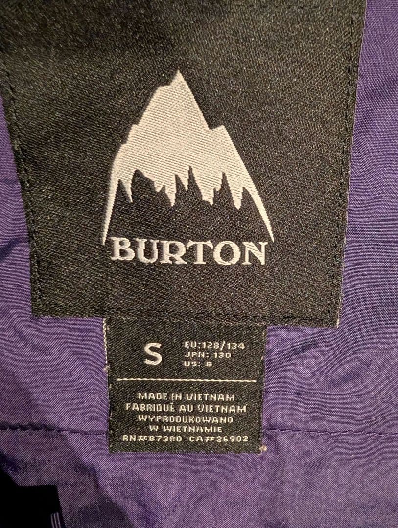 BURTON スノーボードウェアセット 子ども用