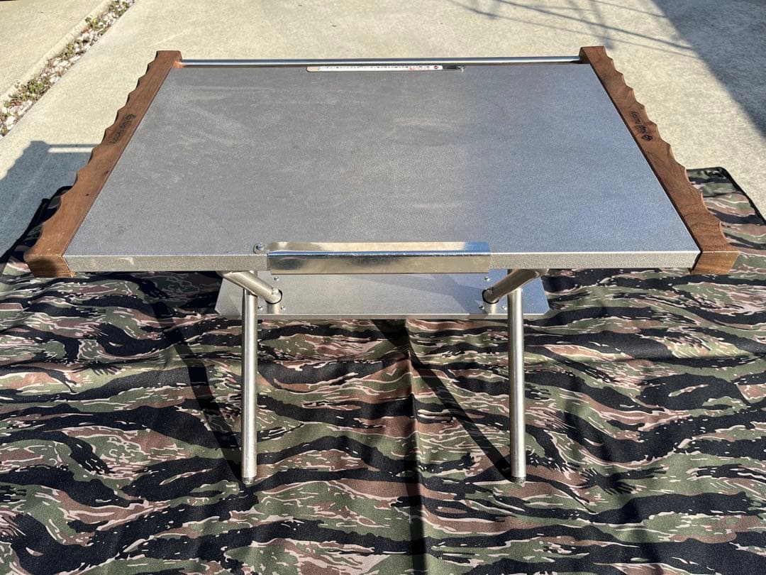 ユニフレーム　焚き火テーブル　カスタム済み&レッグラック付き