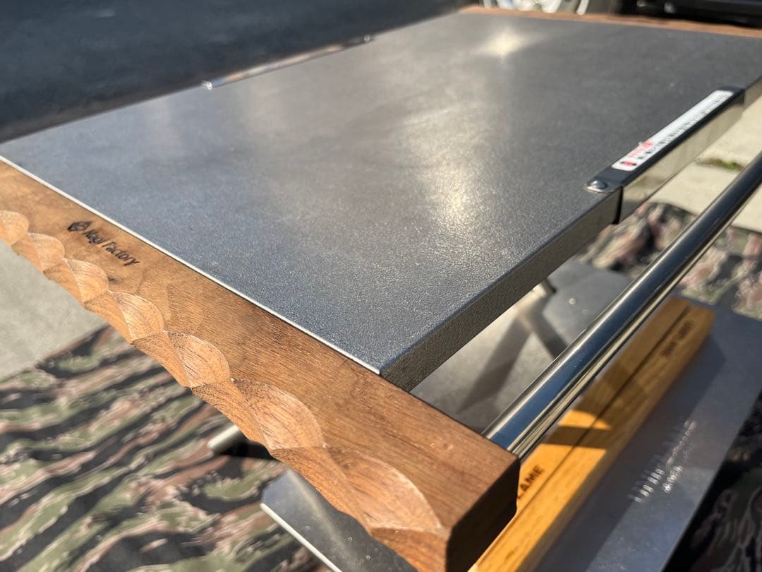 ユニフレーム　焚き火テーブル　カスタム済み&レッグラック付き