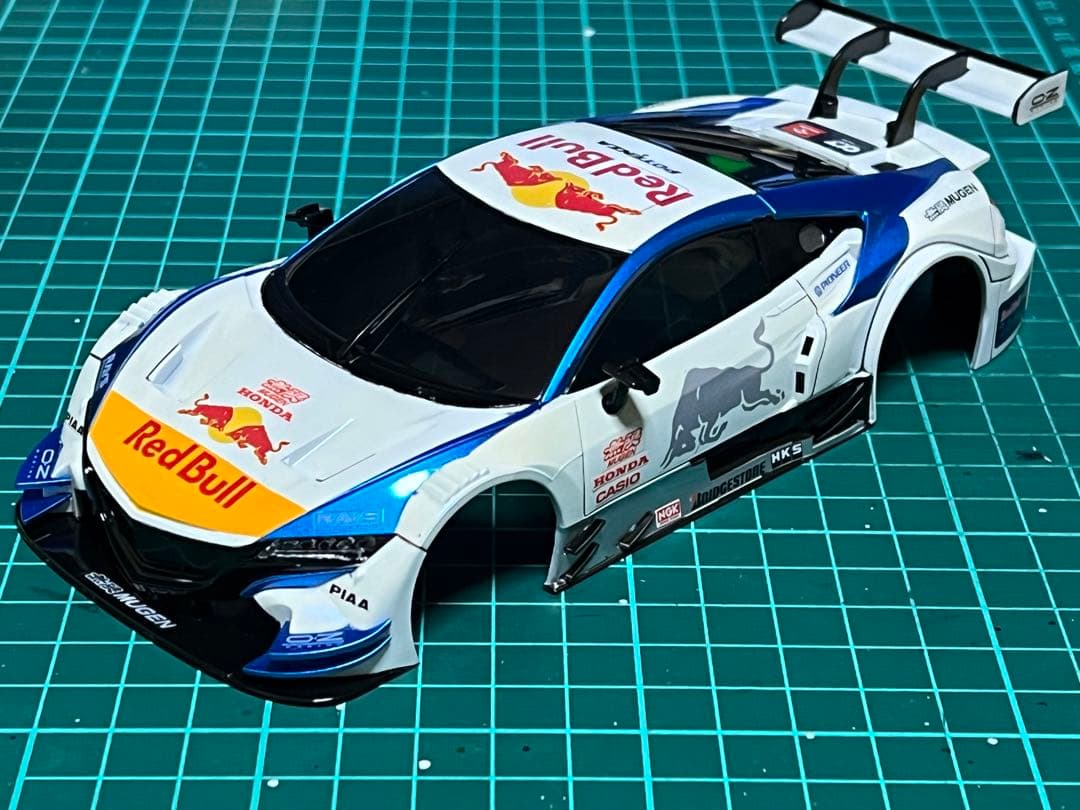 京商　ミニッツ　ホンダ　nsx コンセプト　gt 2014 ホワイトボディー塗装