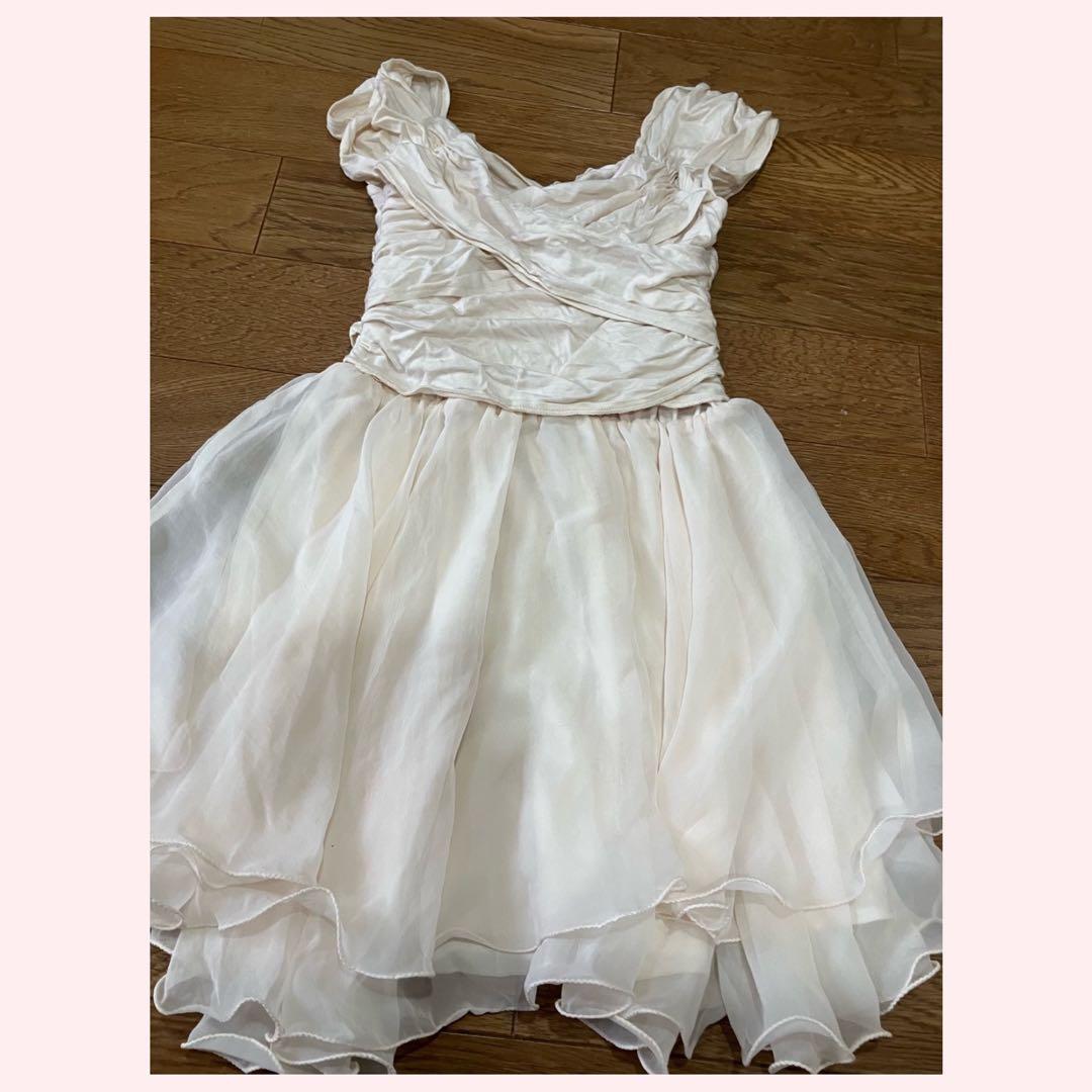 snidel フラダンスドレス アイボリー　即購入禁止✖︎