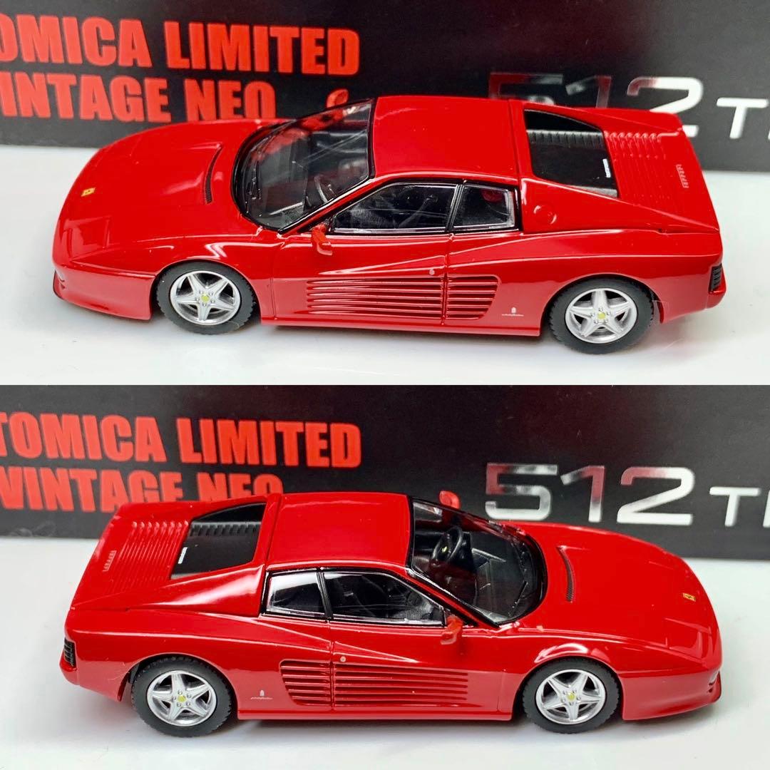 トミカリミテッドヴィンテージ 1/64 フェラーリ 512TR 赤