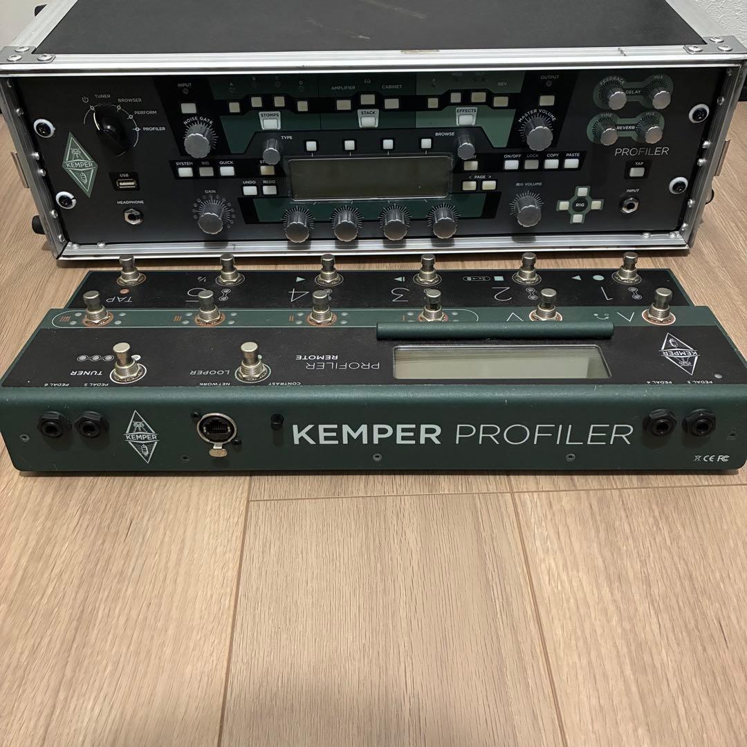 Kemper Power Rack +Remoteセット　有償Rig付き