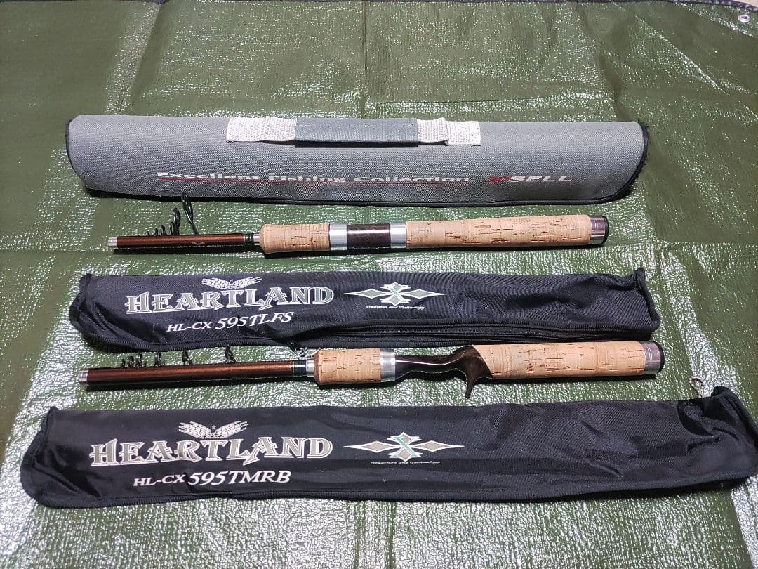 ダイワハートランドHL-CX 595TLFS＆HL-CX 595TMRB（良品）