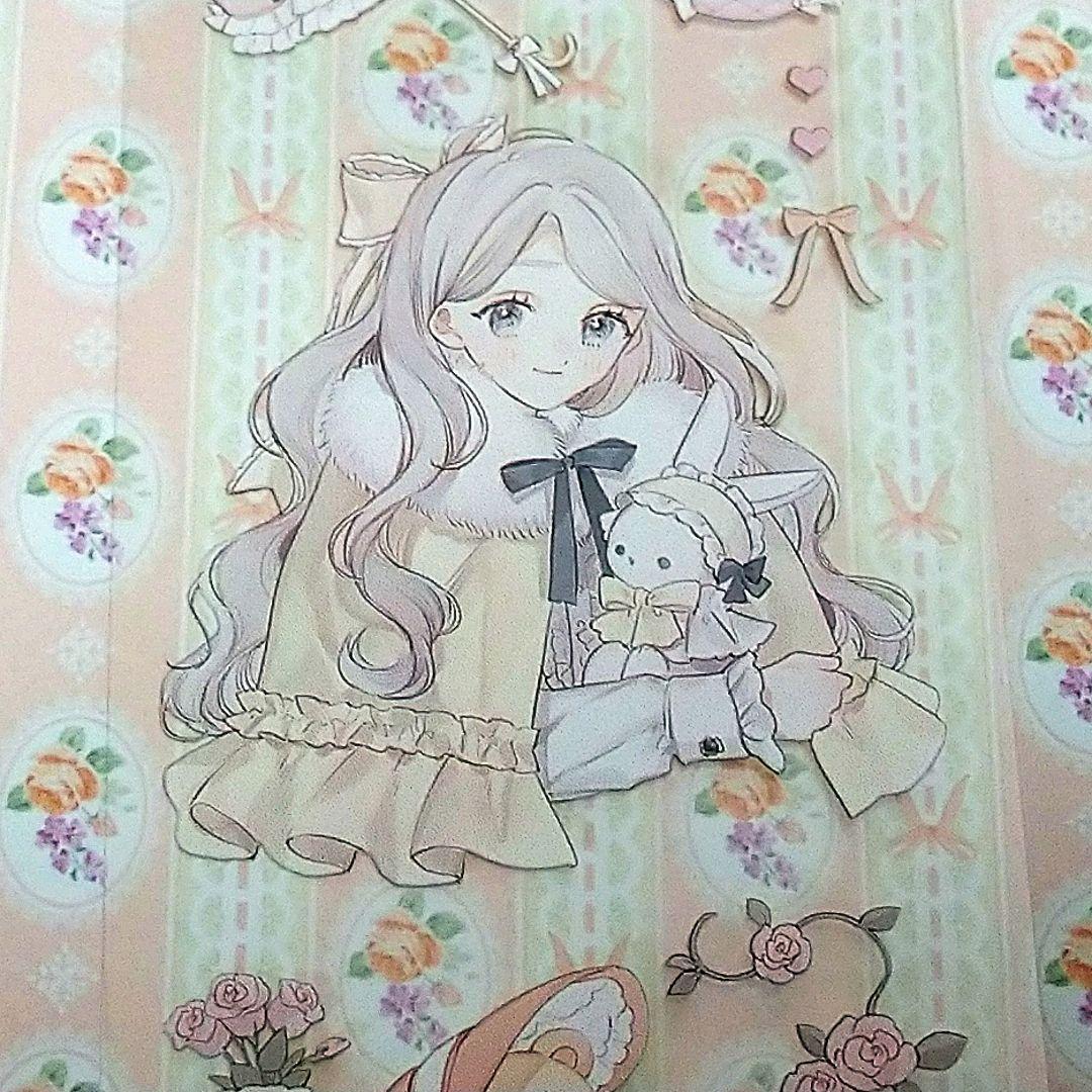 ✩SALE✩再販✩J227＃萝莉桃乐丝(PET)野葵切り売り海外人物マステ女の子