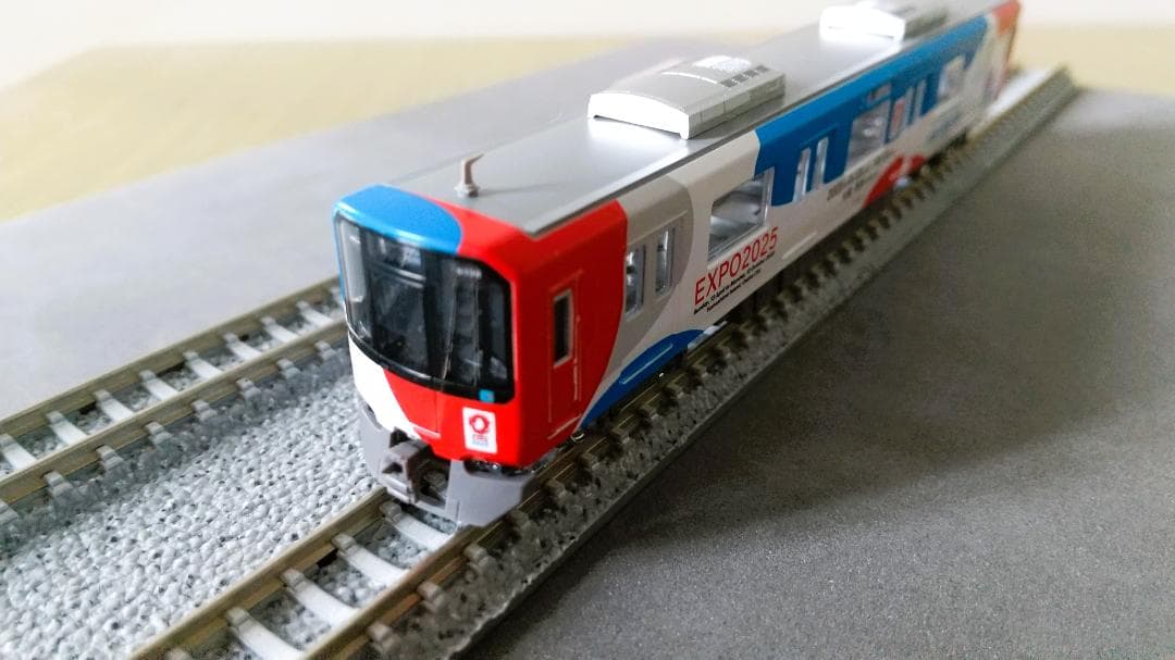 グリーンマックス 近鉄9820系（万博ラッピング）先頭1両ディスプレイモデル