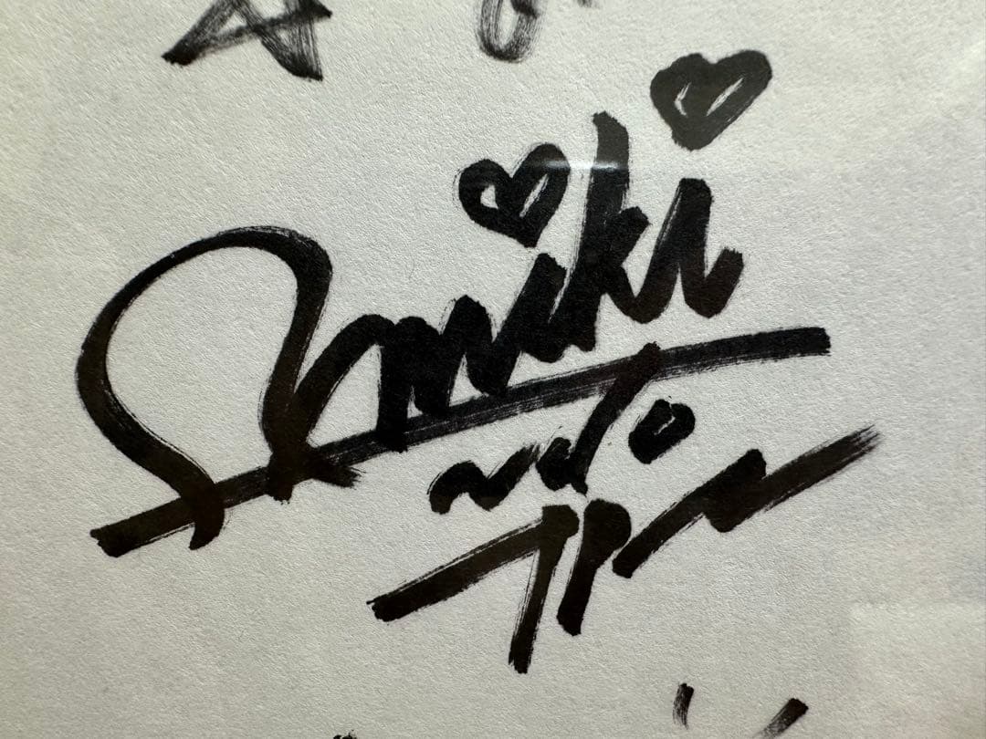 フィギュアスケート　浅田真央　中野友加里　村主章枝　安藤美姫他　直筆サイン色紙