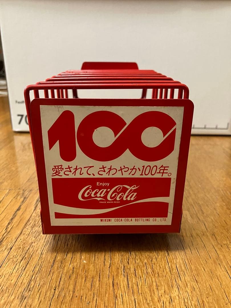80年代 ビンテージ コカコーラ 100年 CDラック