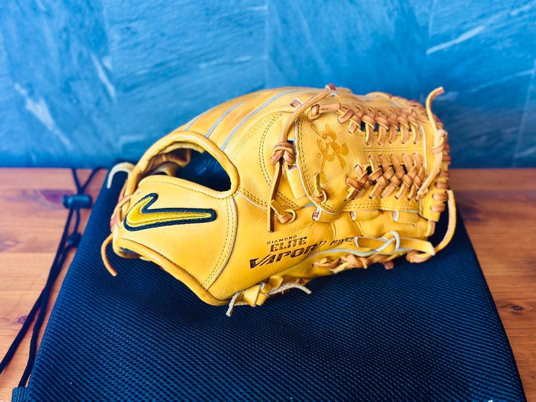 美品 NIKE ナイキ 硬式 内野用 グラブ Kip 最高グレード品 超希少品