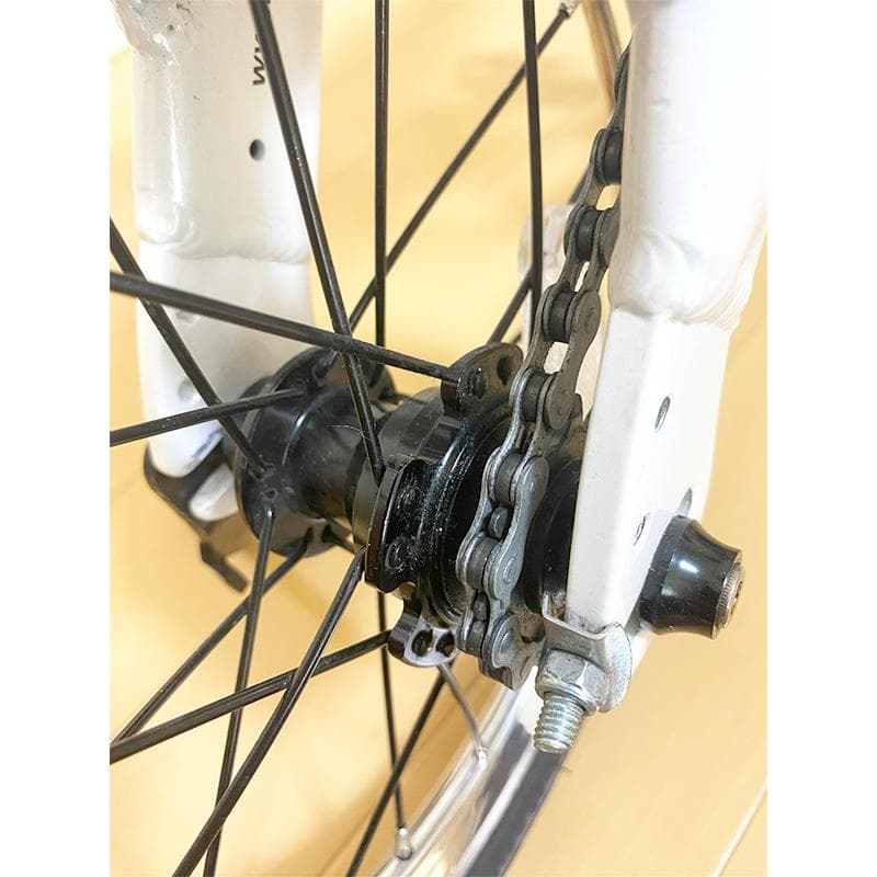 【送料無料・美品】ルノー プラチナライト6 軽量 コンパクト 折りたたみ自転車