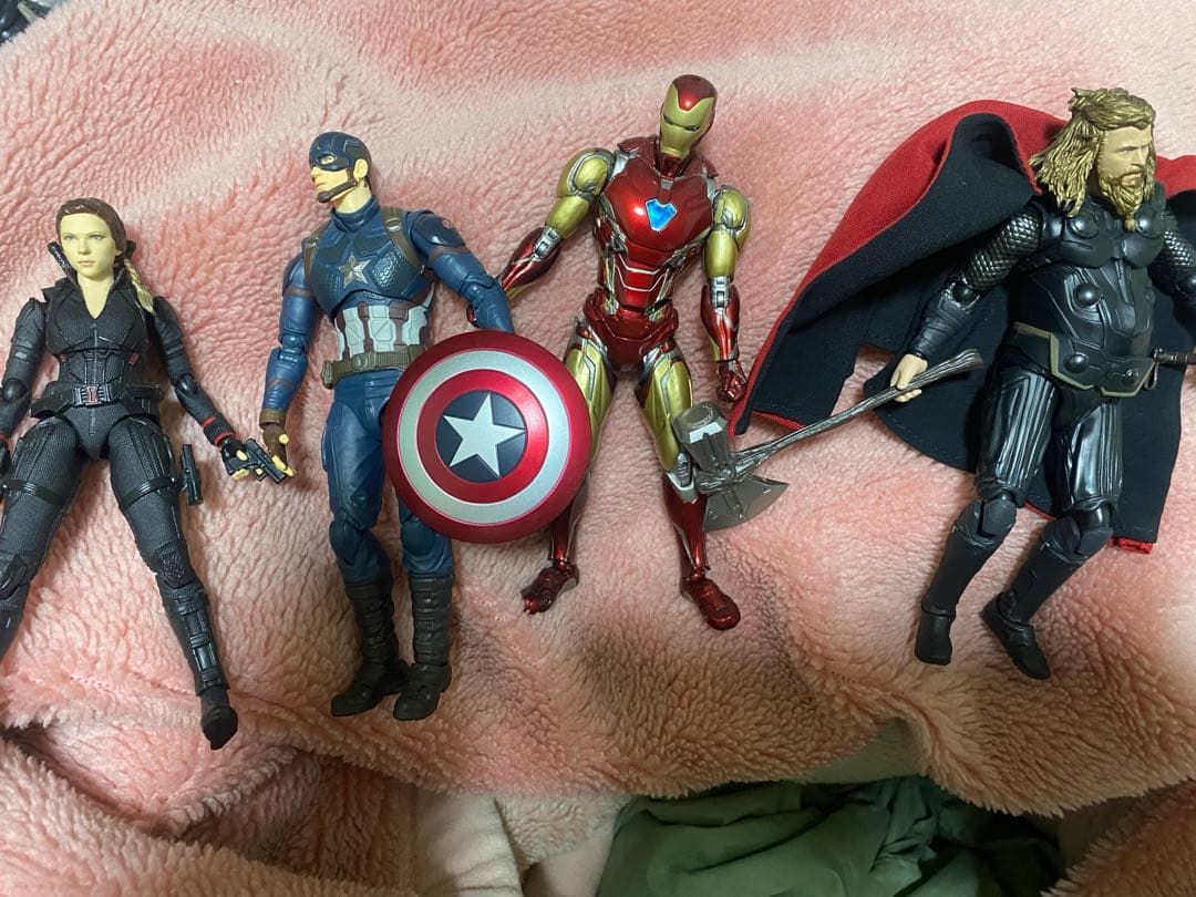 アベンジャーズ　エンドゲーム　フィギュアーツ　まとめ売り　ジャンク
