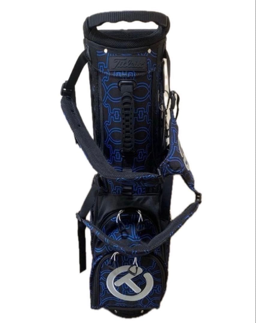 新品未使用　スコッティキャメロン　キャディバッグ　スタンド式　ブラック&ブルー