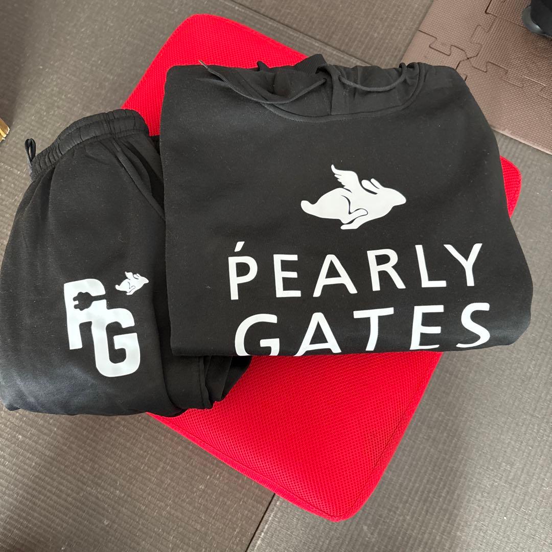 PEARLY GATESパーカーセットアップ　ブラックXL