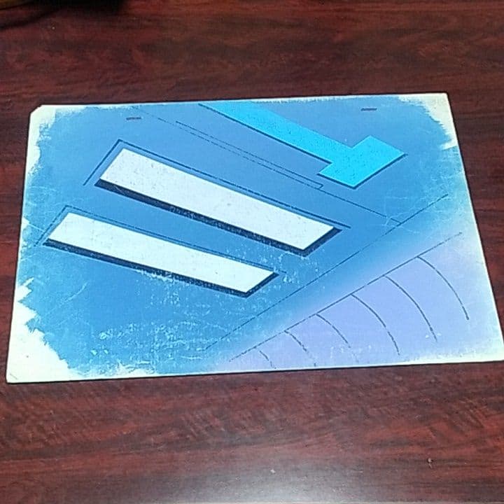 機動戦士ガンダム　シャア・アズナブル　セル画　背景付き