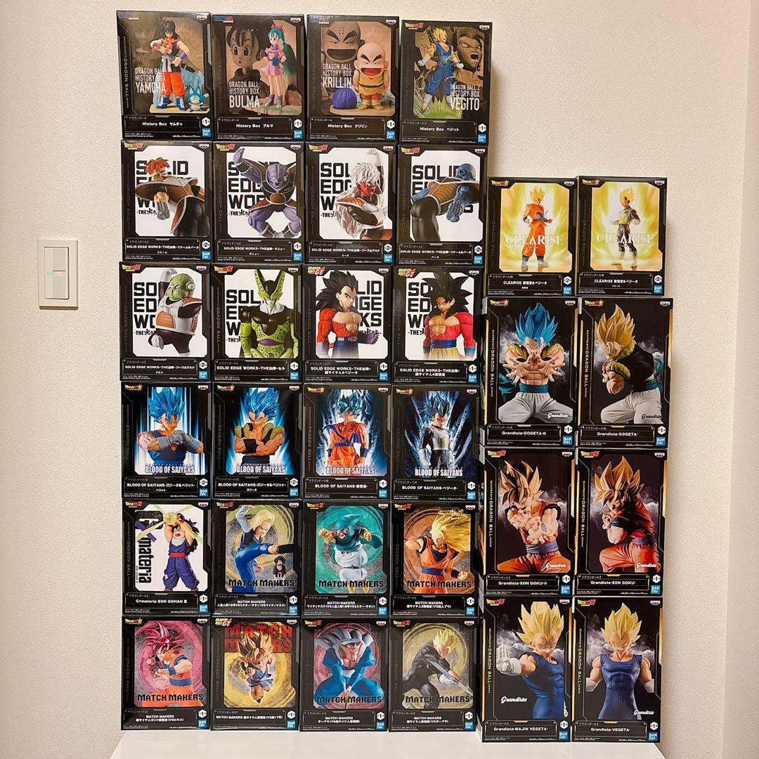 新品未開封 ドラゴンボール フィギュア 32種 孫悟空・ブルマ・クリリン ほか