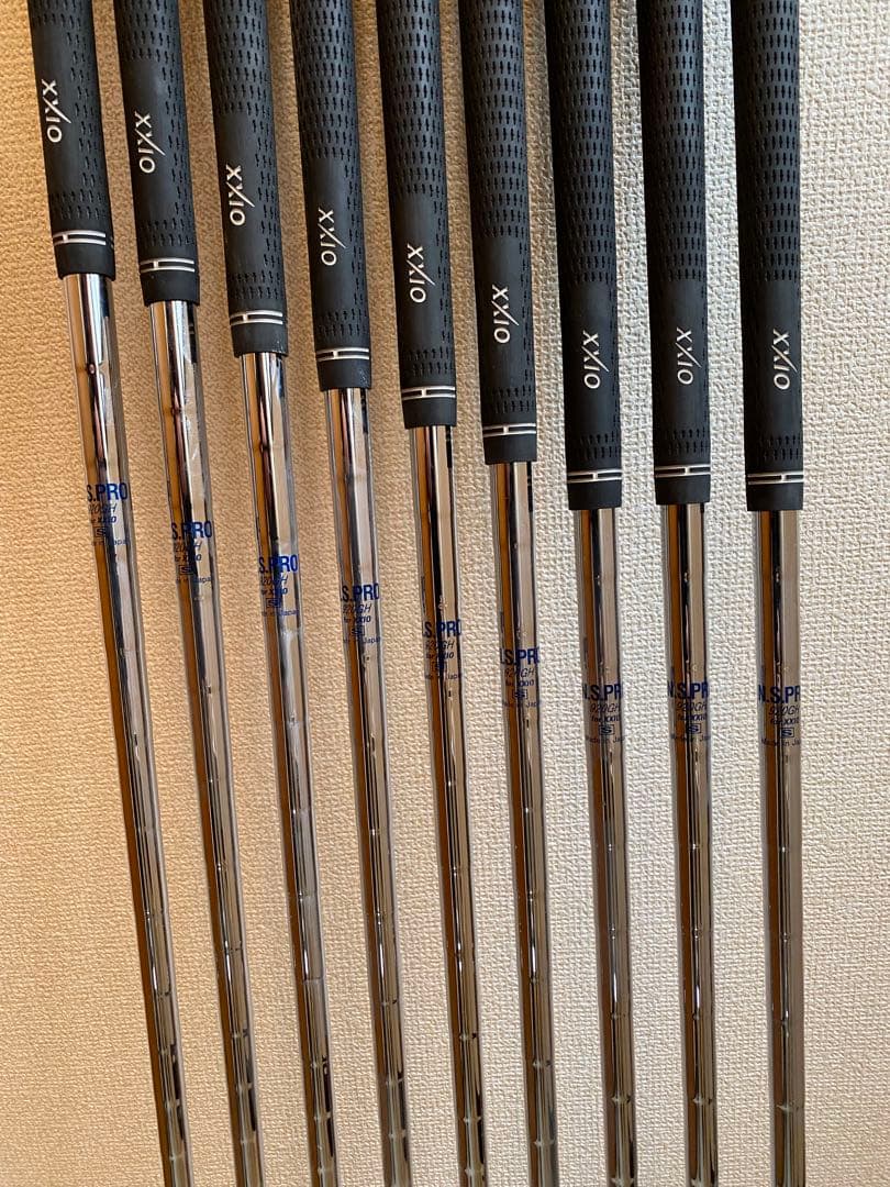 【即発送】XXIO ゼクシオ アイアンセット 9本 スチールS 人気モデル