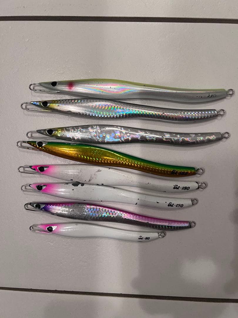 メタルジグ G2 80g-210g 8個セット