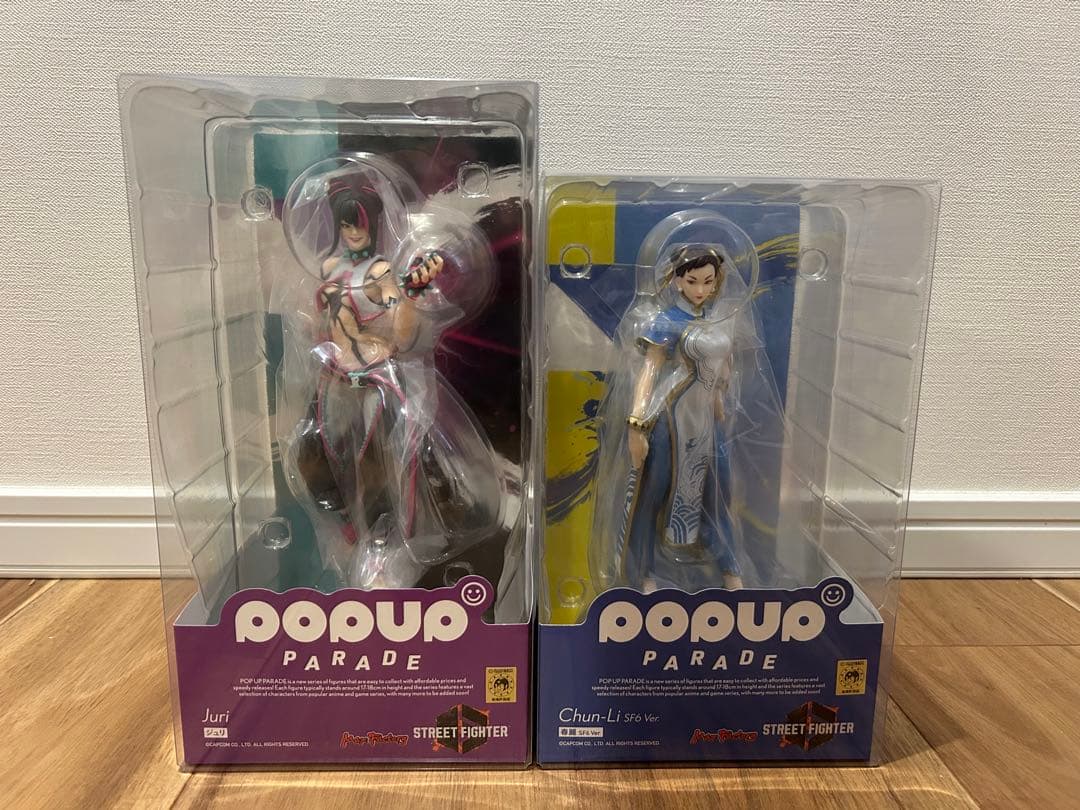 POP UP PARADE 春麗 SF6 Ver.& ジュリSF6 Ver.