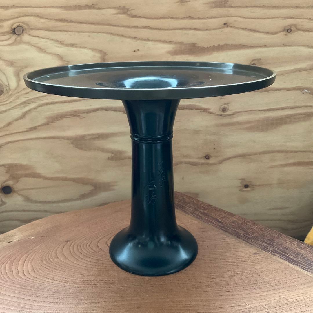 いけばな　池坊　一文字　華道具　花瓶　銅花器　薄端　 花器　花生　花入