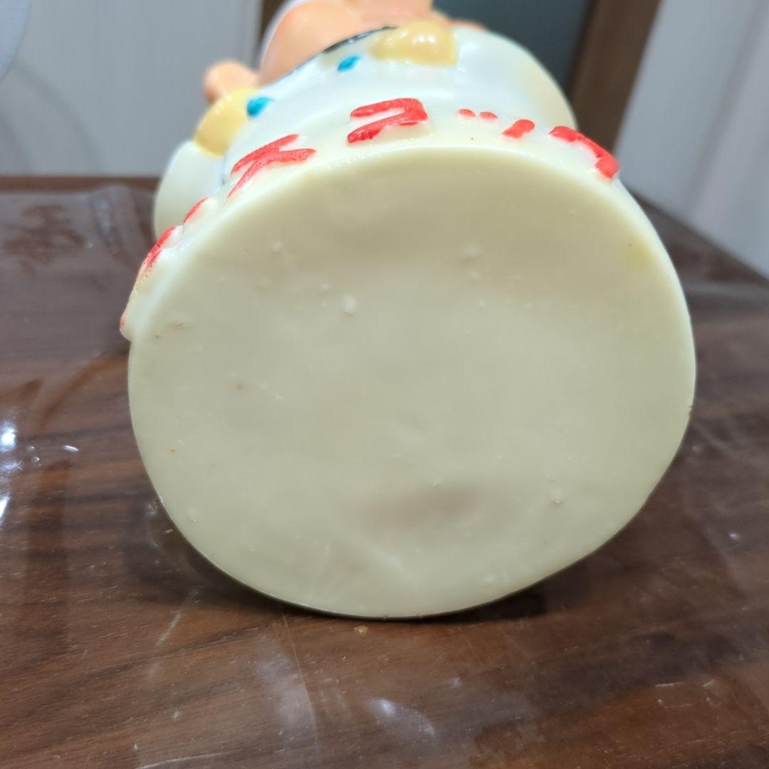 【非売品】エースコック 豚のシェフ フィギュア 約32.5センチ　ソフビ人形