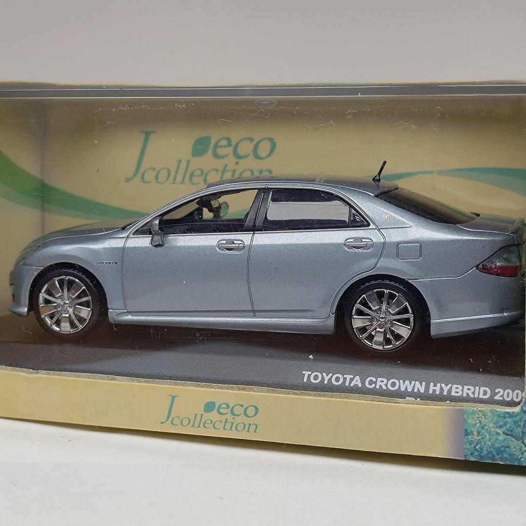 京商 Jコレクション トヨタ クラウン ハイブリッド 2008 ブルー 1/43