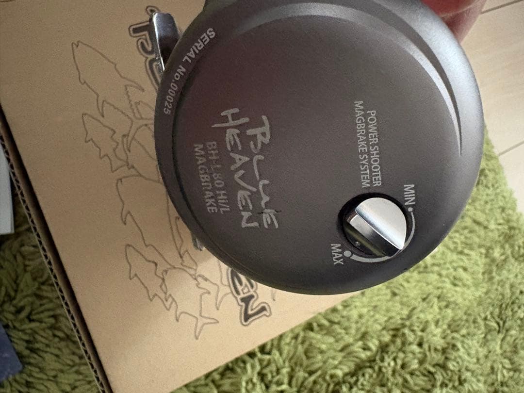 リール BLUE HEAVEN L80Hi/L MAGRAKE-S/Gr som