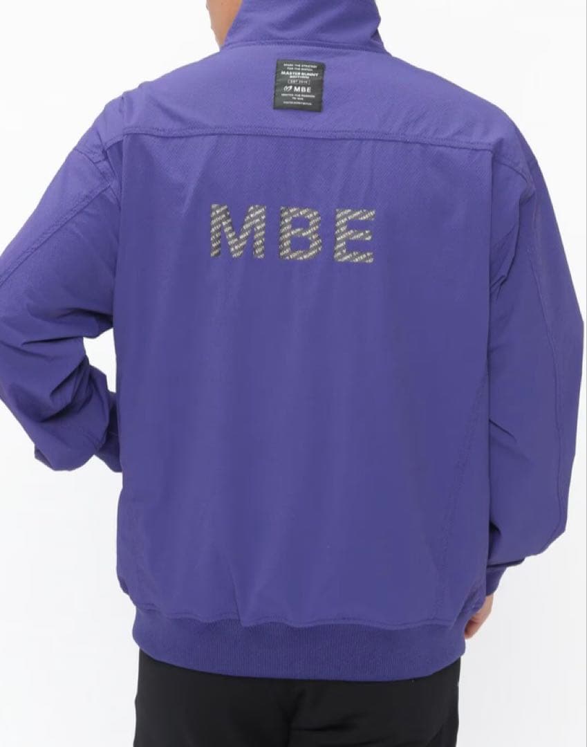 新品 マスターバニー ナイロンドビーストレッチCORDURAブルゾン(5)L/青