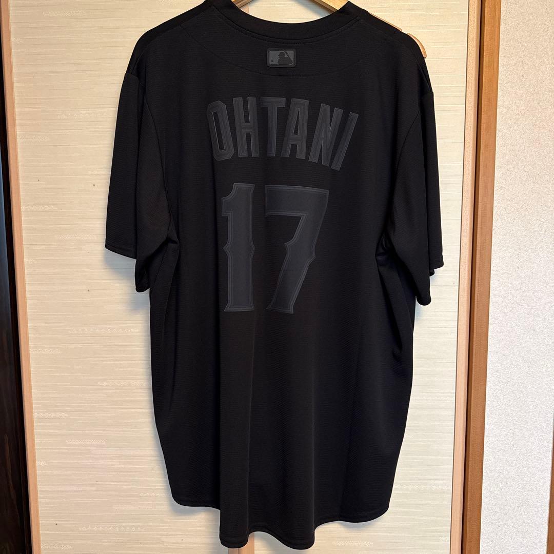 限定　大谷翔平 ユニフォーム 黒　XLサイズ