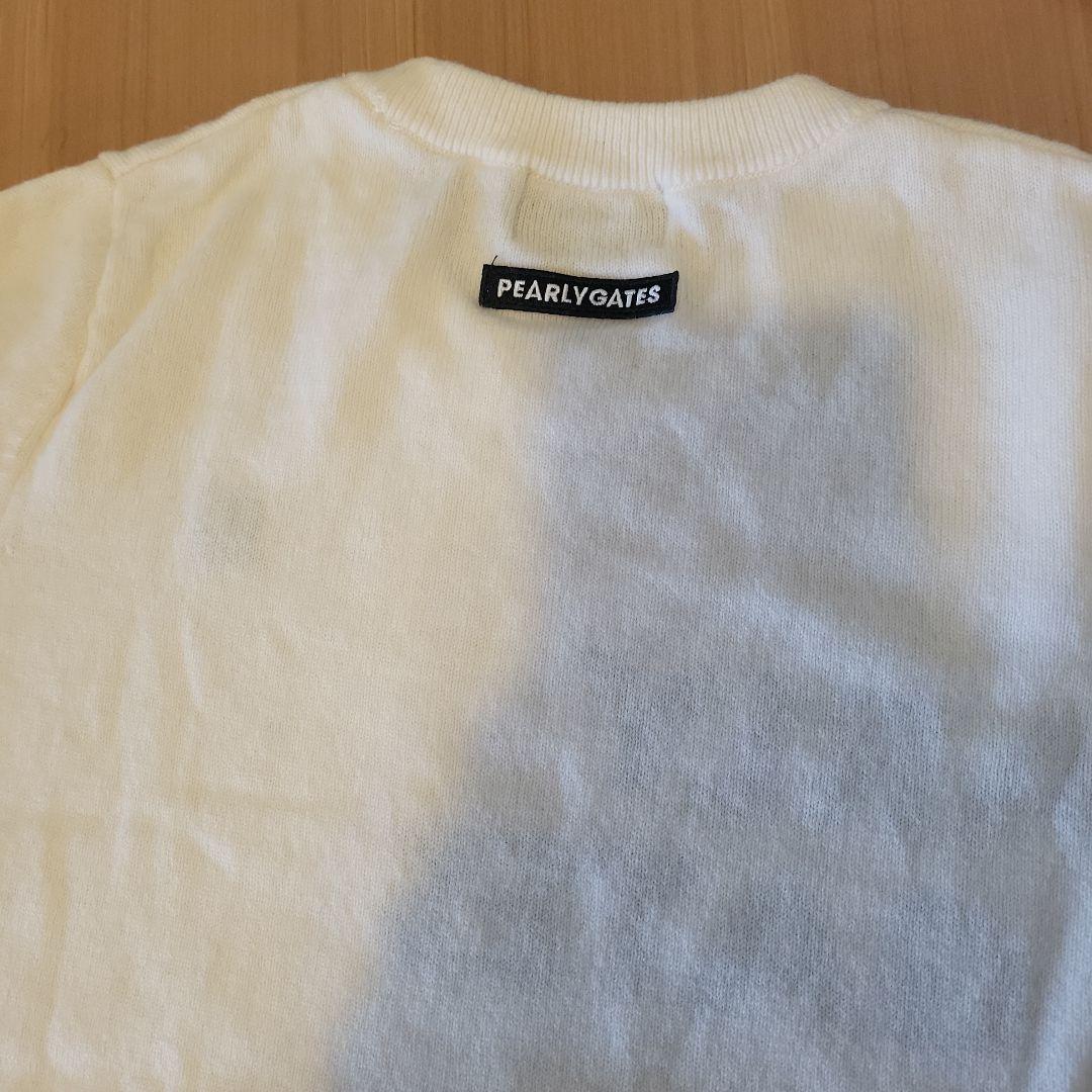 yu✨PEARLY GATES カシミア混ホワイトニット☆