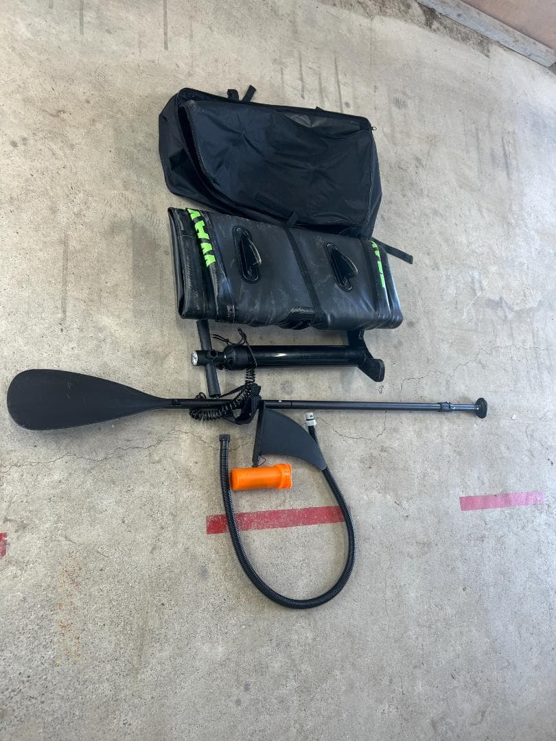 WAVEZ スタンドアップパドルボード 緑/黒