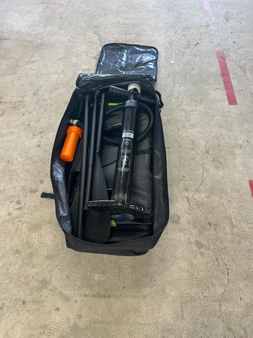 WAVEZ スタンドアップパドルボード 緑/黒