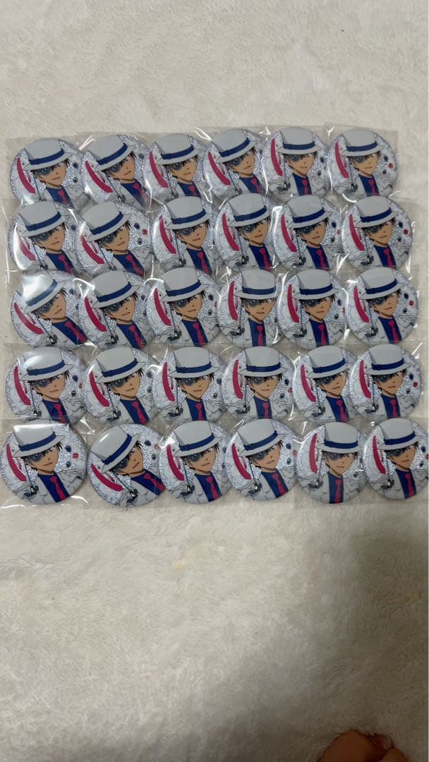 名探偵コナン 怪盗キッド 缶バッジ セット 30個