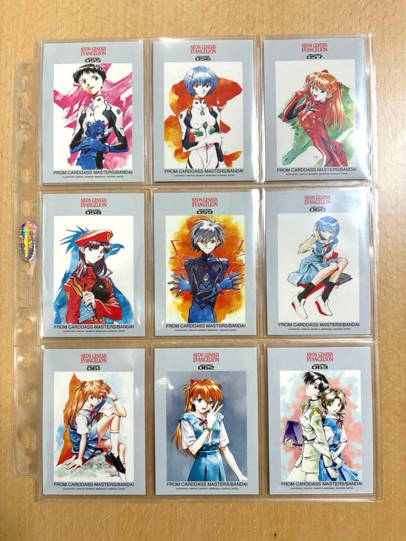 新世紀エヴァンゲリオン　角川　アートトレカブック　64枚　コンプリートセット