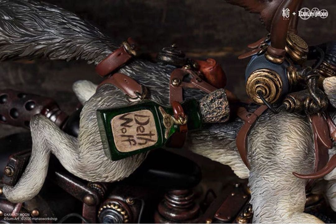 デザイナーズトイ 鎌田光司 狼の機関車 限定版 トレトイフィギュア