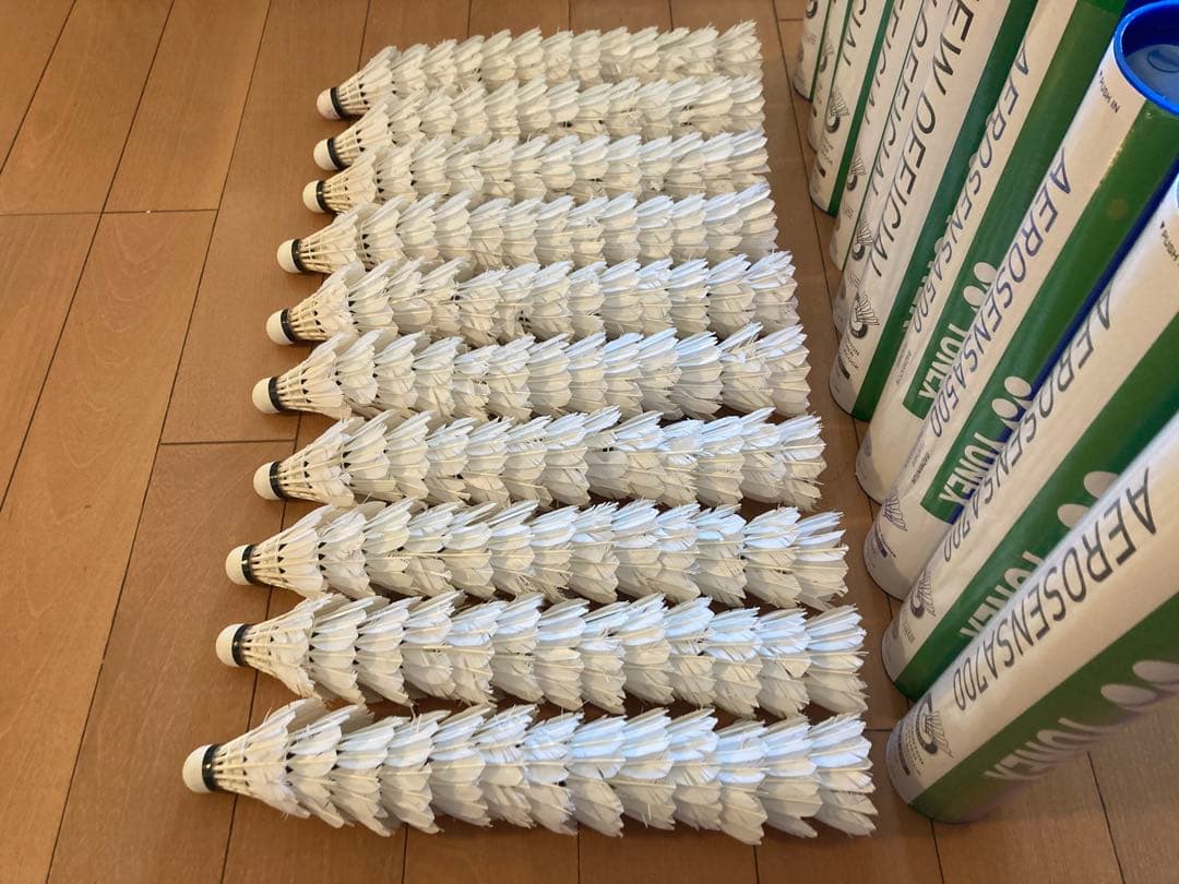 ゆーじ　オフィシャル・エアロセンサ700 など　ノック用シャトル130個