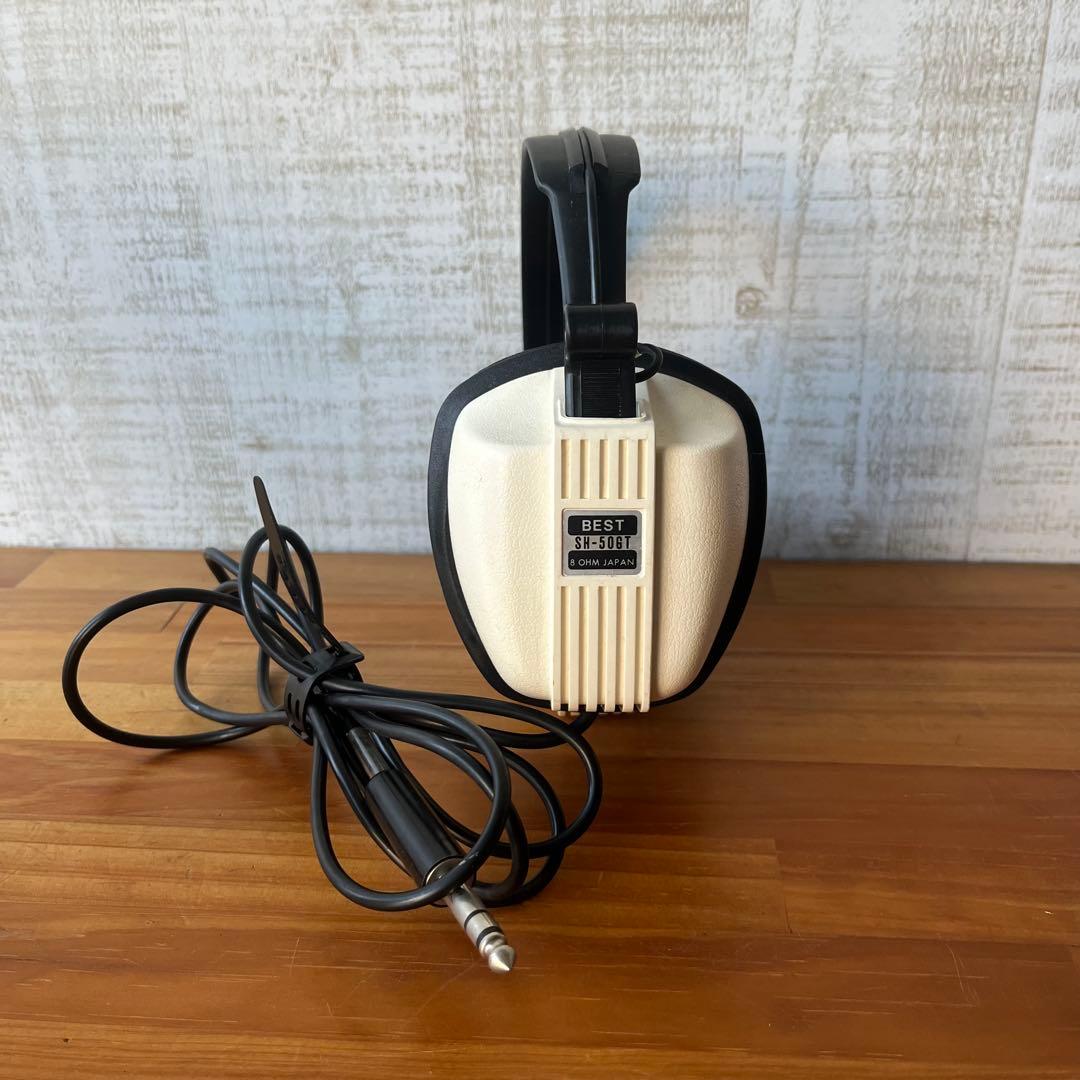 【アンティーク】OHM JAPAN ステレオヘッドホン 箱付き 当時物 古道具